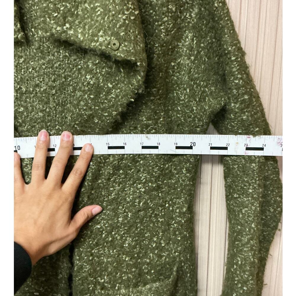 EILEEN FISHER Women’s Alpaca Wool Silk Blend Sweater Green Size S - Picture 6 of 6